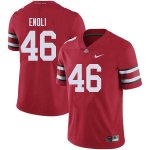 NCAA Ohio State Buckeyes Men's #46 Madu Enoli Red Nike Football College Jersey ZGQ5045TY